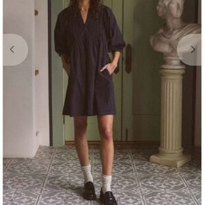 Trovata Birds Of Paradise Paola Shift Dress In Black Size XS